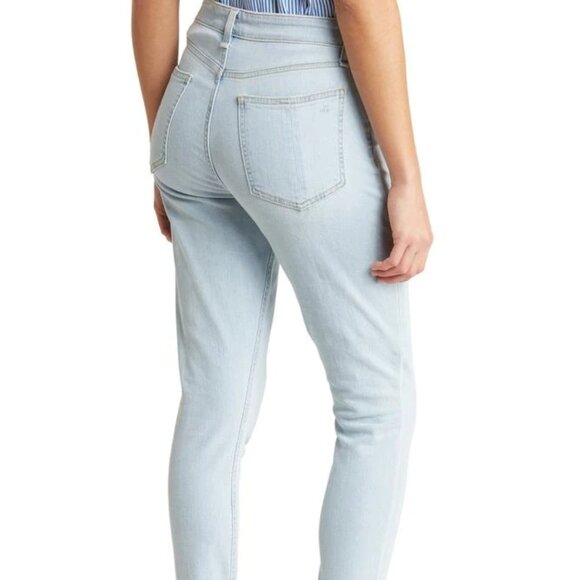rag & bone Nina High Waist Skinny Jeans in Paeonia Size 23 NWT $255 - Picture 3 of 8